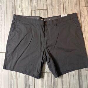 Sonoma Dark Gray Flat Front Men's Shorts